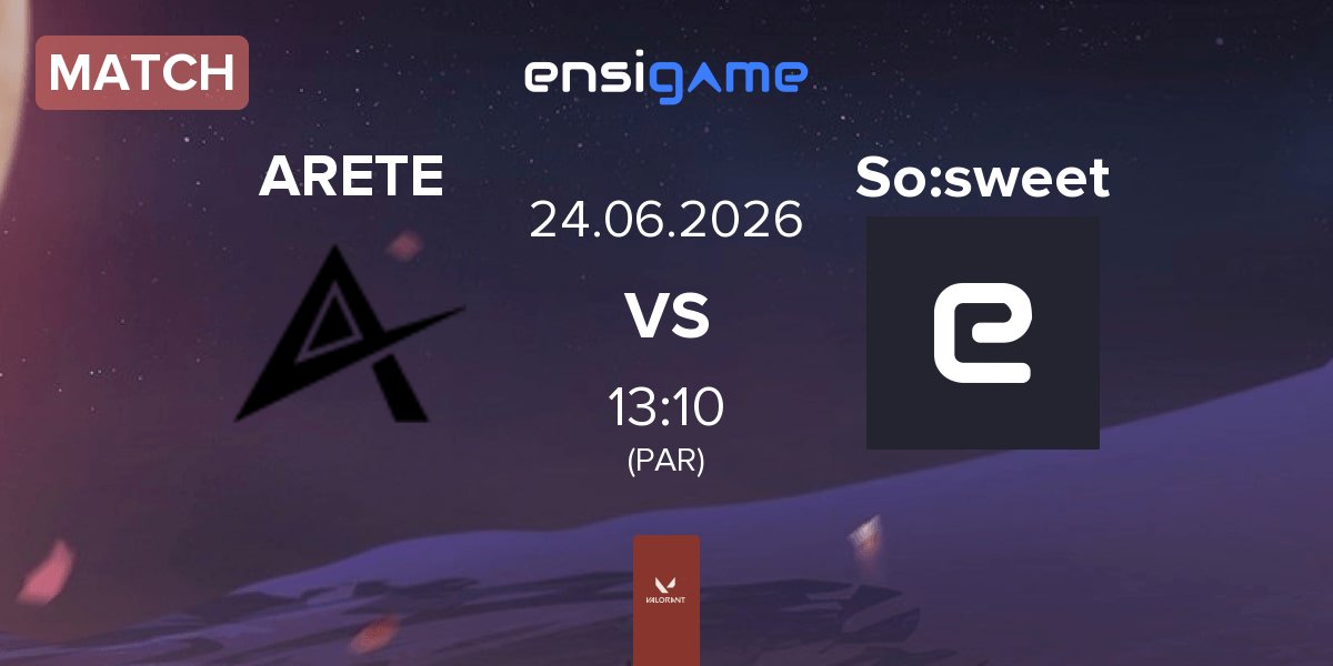 Partida ARETE vs So:sweet | 24.06