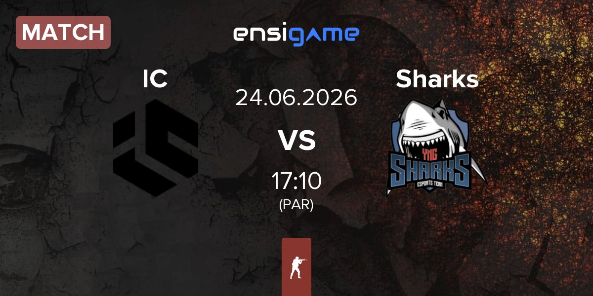 Partida Inner Circle Esports IC vs Sharks Esports Sharks | 24.06