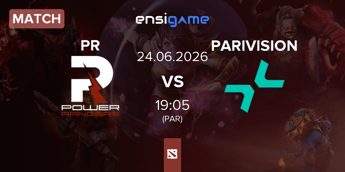 Match Power Rangers PR vs PARIVISION | 24.06