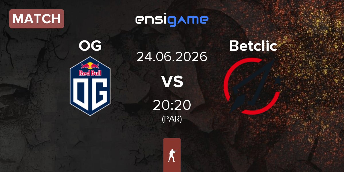 Match OG Gaming OG vs Betclic | 24.06