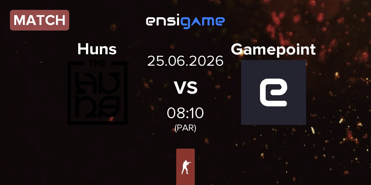 Partida The Huns Huns vs Gamepoint Gaming Gamepoint | 25.06
