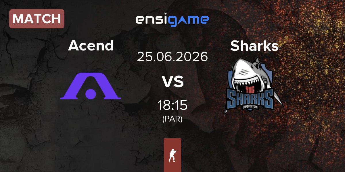 Match Acend vs Sharks Esports Sharks | 25.06