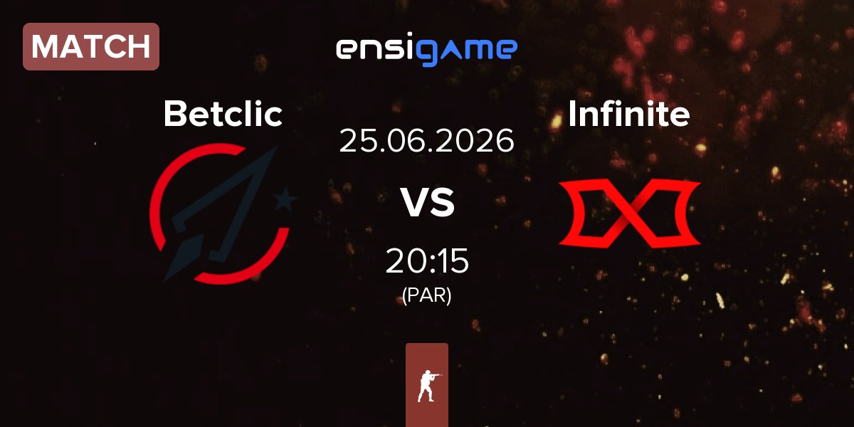 Partida Betclic vs Infinite Gaming Infinite | 25.06