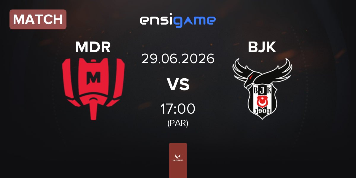 Partida Mandatory MDR vs Beşiktaş Esports BJK | 29.06