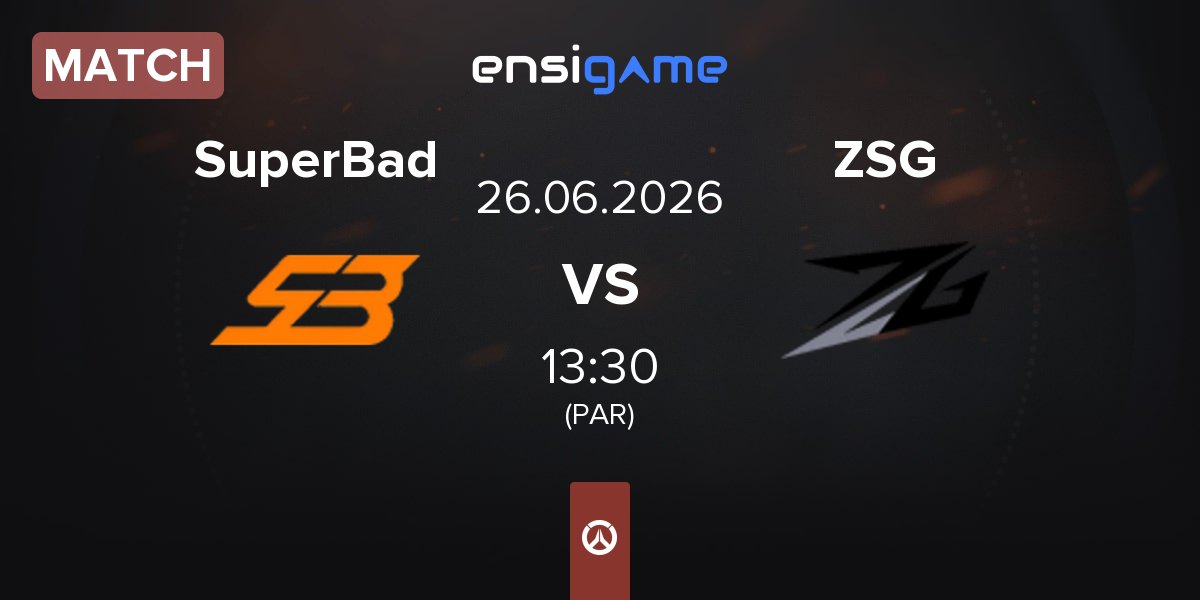 Match SuperBad vs ZANSIDE GAMING ZSG | 26.06
