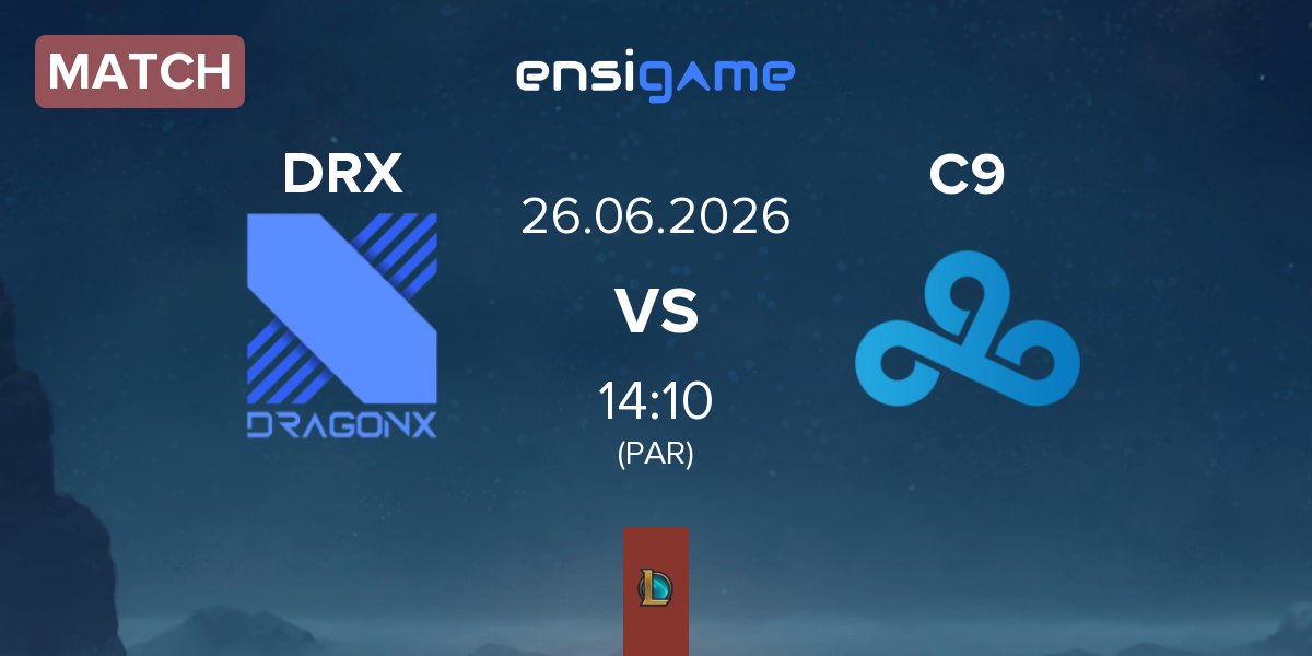 Match Kiwoom DRX DRX vs Cloud9 C9 | 26.06
