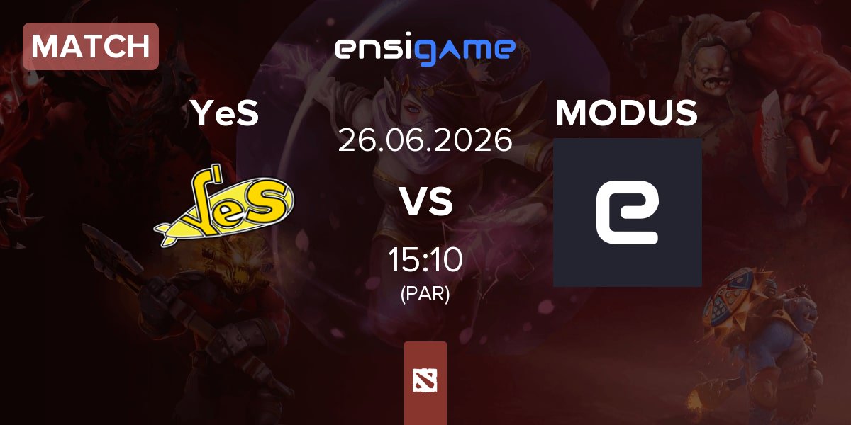 Partida Yellow Submarine YeS vs MODUS | 26.06