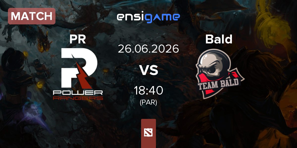 Match Power Rangers PR vs Team Bald Reborn Bald | 26.06