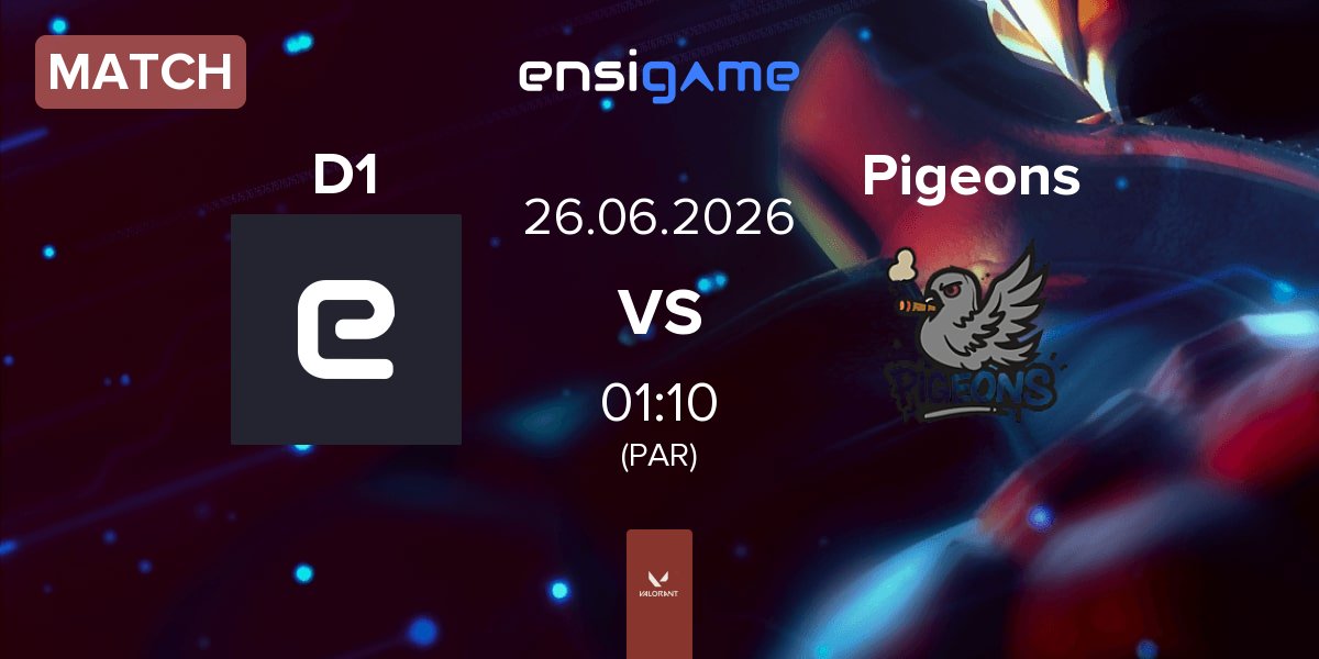 Match Division One D1 vs Pigeons | 26.06