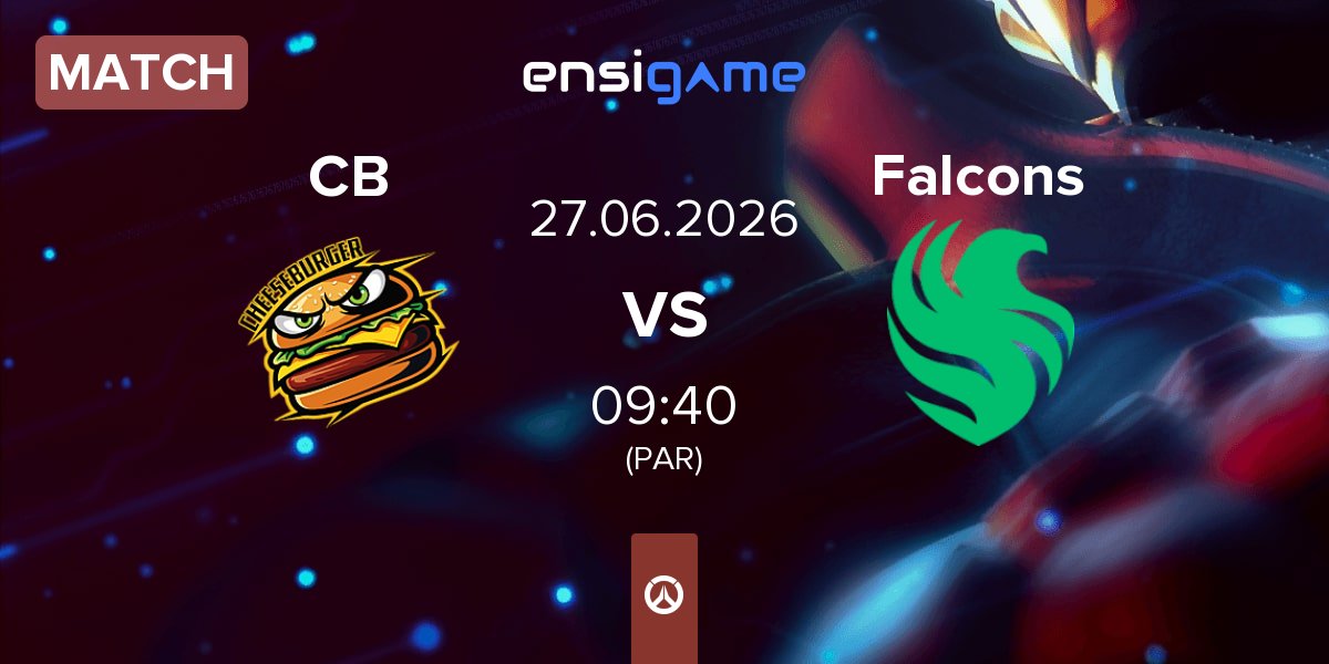 Match Cheeseburger CB vs Team Falcons Falcons | 27.06