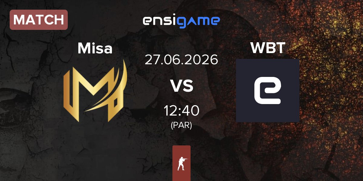 Match Misa Esports Misa vs WBT | 27.06