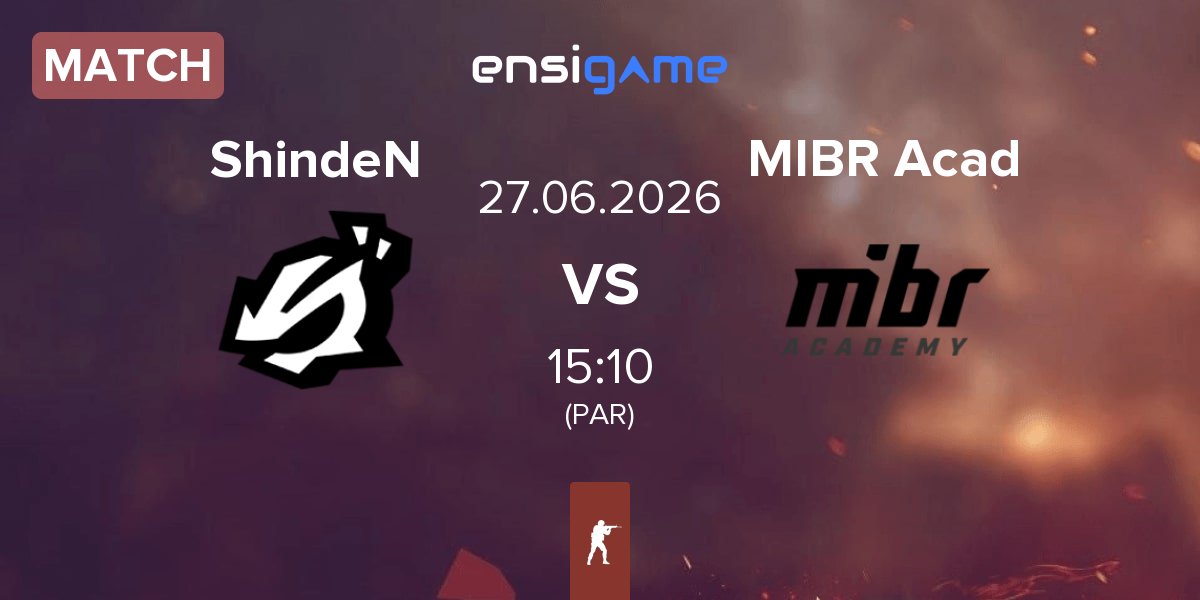 Match ShindeN vs MIBR Academy MIBR Acad | 27.06