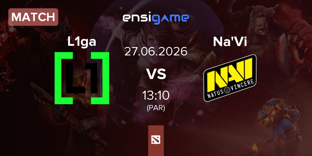 Partida L1ga Team L1ga vs Natus Vincere Na'Vi | 27.06