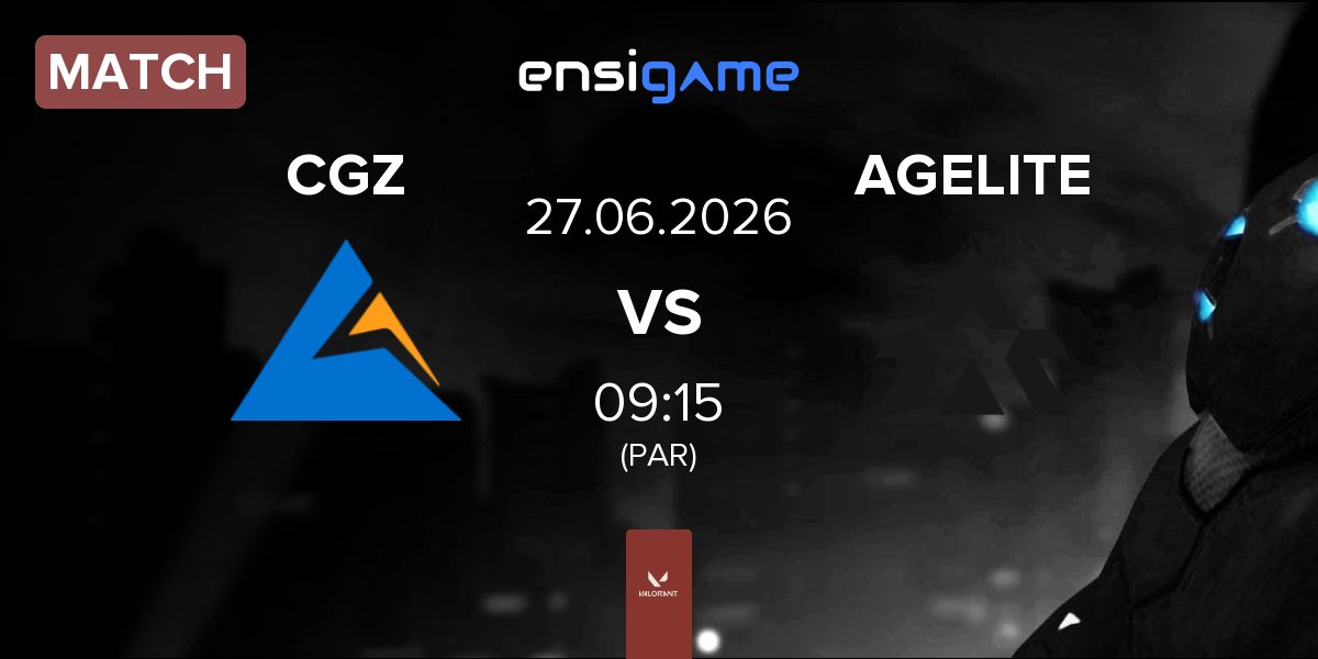 Match Crest Gaming Zst CGZ vs AGELITE | 27.06