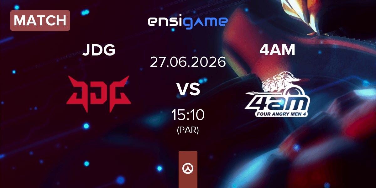 Partida JD Gaming JDG vs Four Angry Men 4AM | 27.06