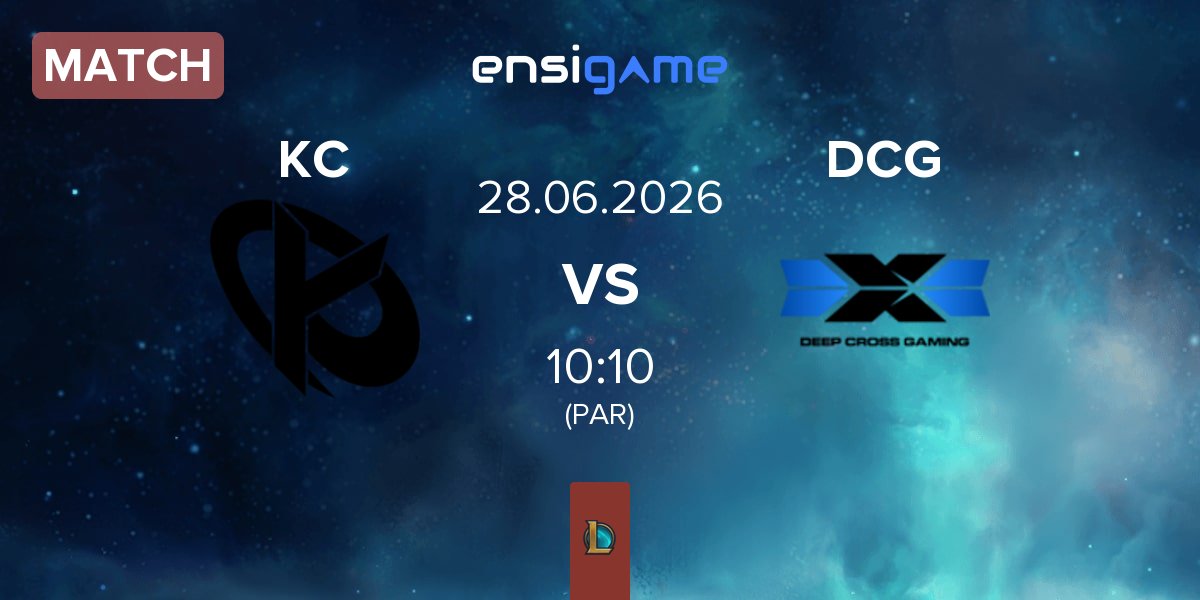 Match Karmine Corp KC vs Deep Cross Gaming DCG | 28.06