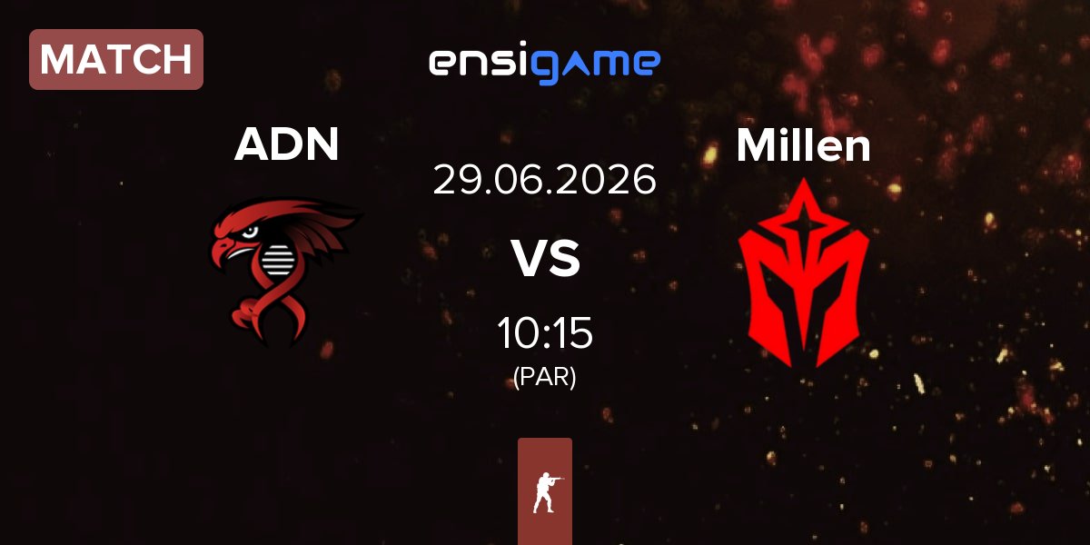 Match Alpha Dominion Nation ADN vs Millennium eSports Millen | 29.06