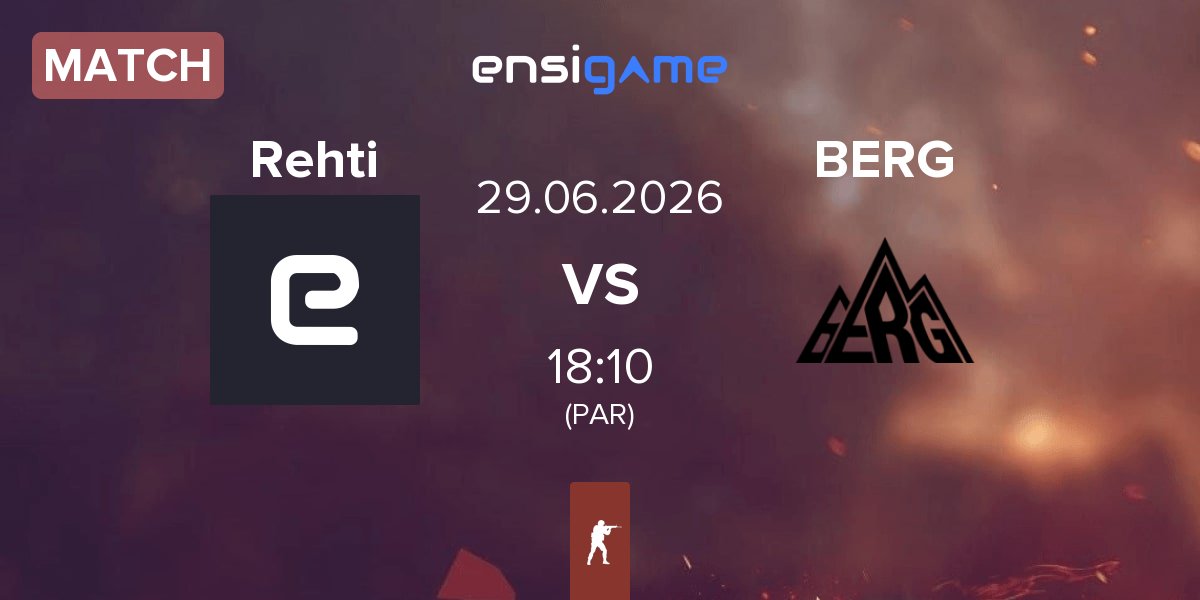 Partida SINQU Rehti Rehti vs Esport BERG BERG | 29.06
