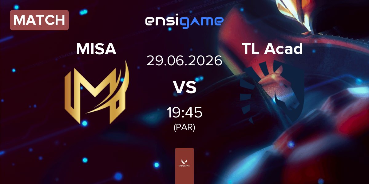 Match Misa Esports MISA vs Team Liquid Academy TL Acad | 29.06