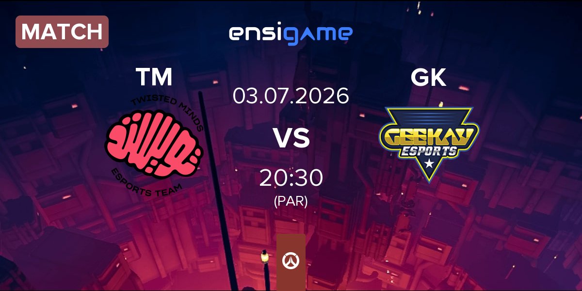 Match Twisted Minds TM vs Geekay Esports GK | 03.07