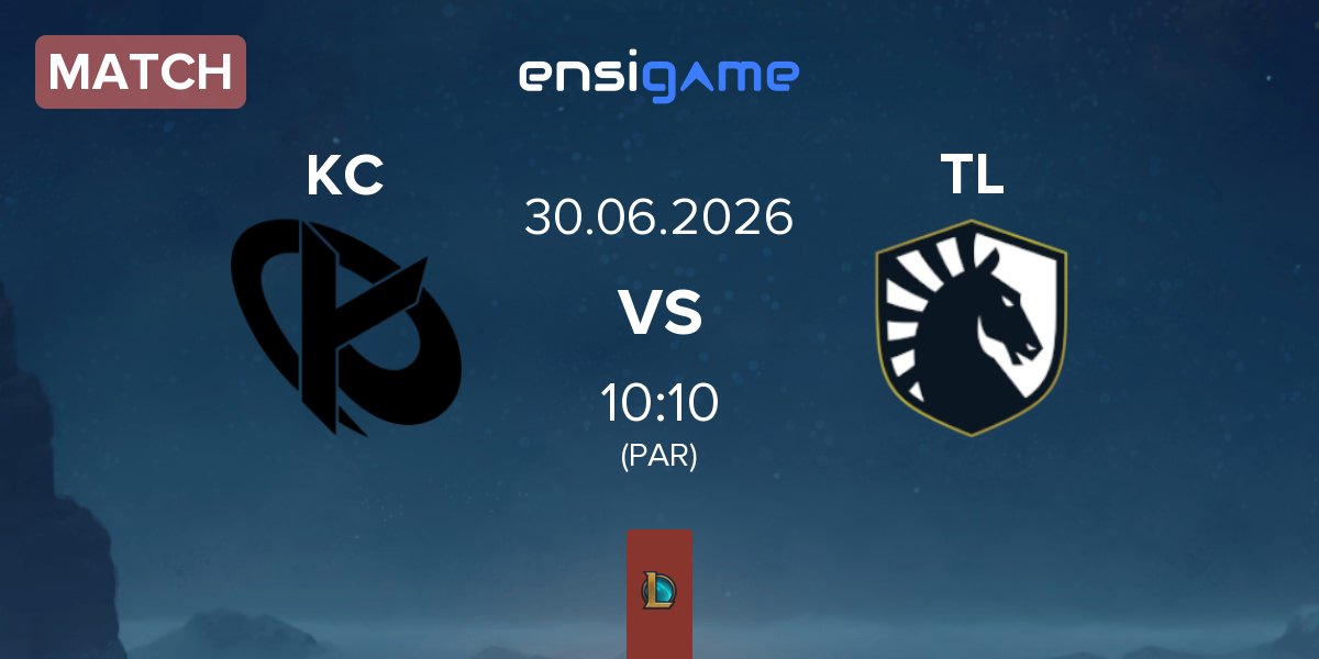 Match Karmine Corp KC vs Team Liquid TL | 30.06