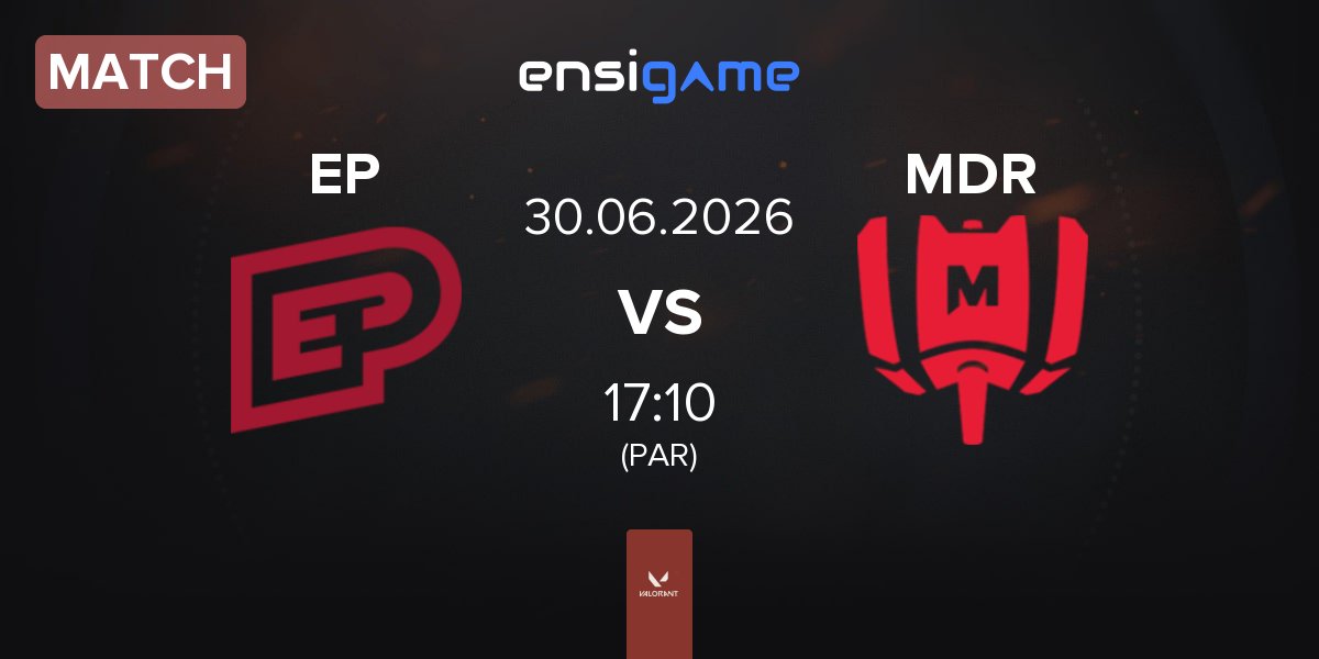 Partida Enterprise Esports EP vs Mandatory MDR | 30.06