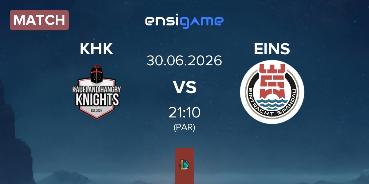 Match Kaufland Hangry Knights KHK vs Eintracht Spandau EINS | 30.06