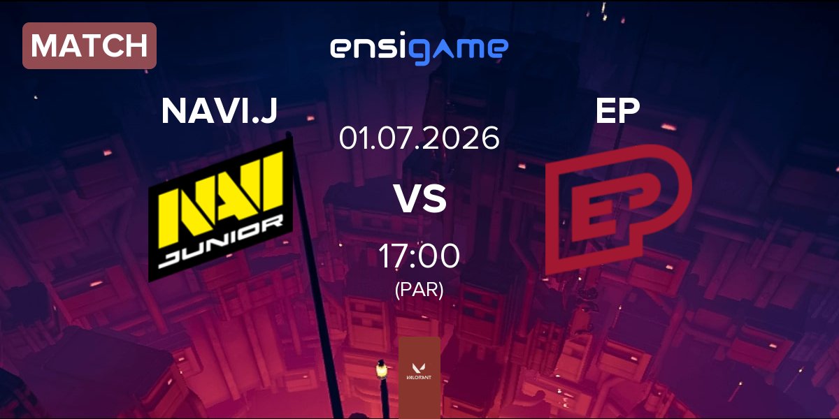Partida NAVI Junior NAVI.J vs Enterprise Esports EP | 01.07