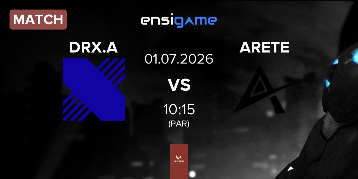 Partida DRX Academy DRX.A vs ARETE | 01.07