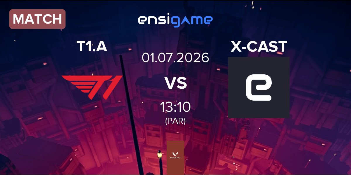 Match T1 Academy T1.A vs X-CAST | 01.07