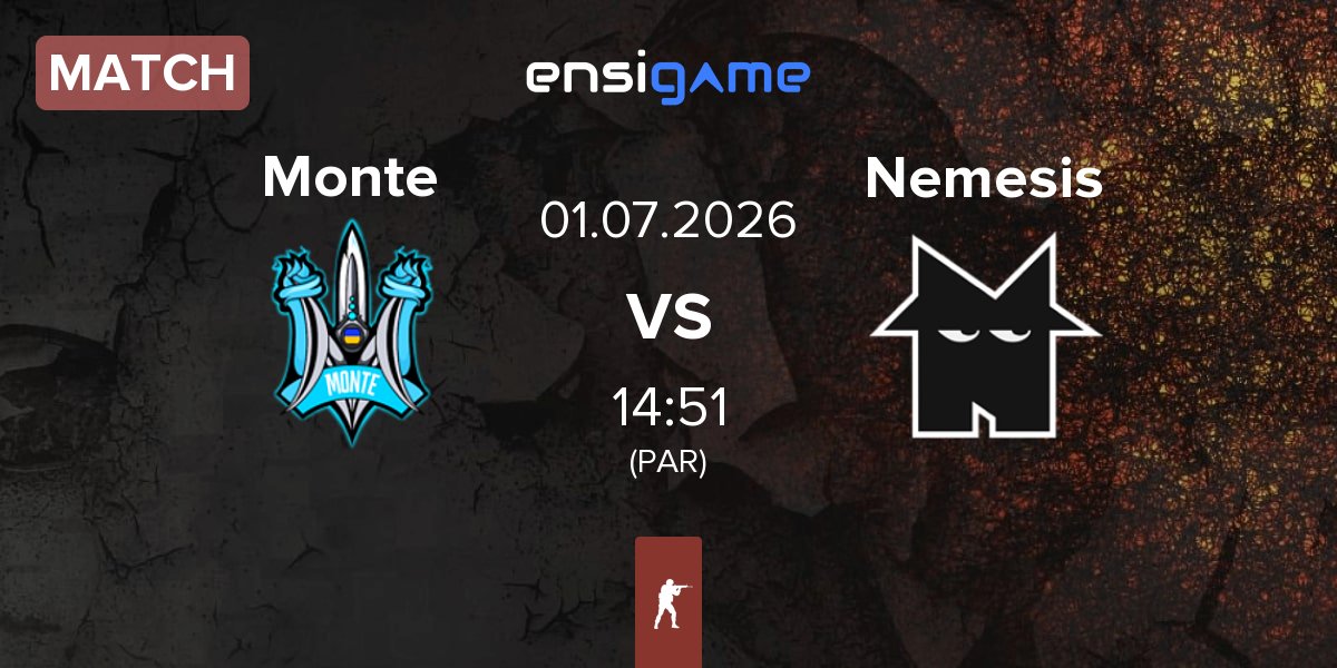 Match Monte vs Team Nemesis Nemesis | 01.07