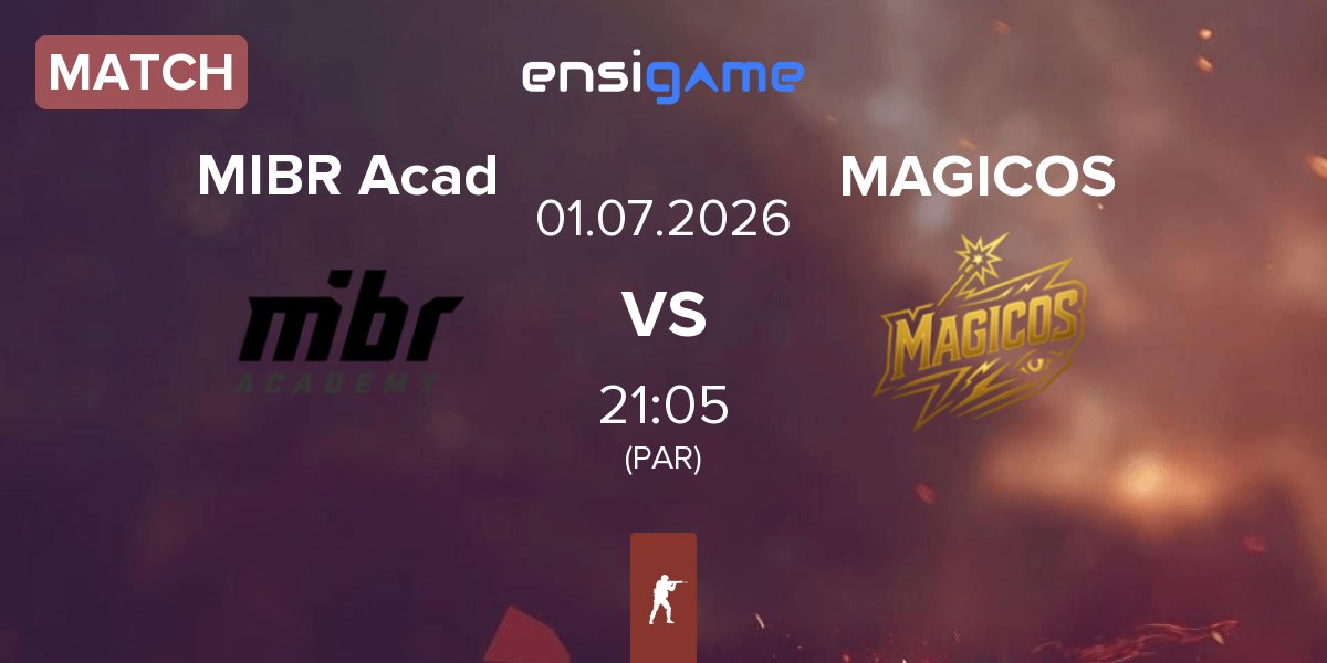 Partida MIBR Academy MIBR Acad vs MAGICOS | 01.07