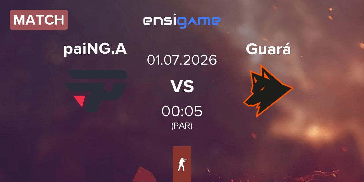 Partida paiN Gaming Academy paiNG.A vs Guará | 01.07