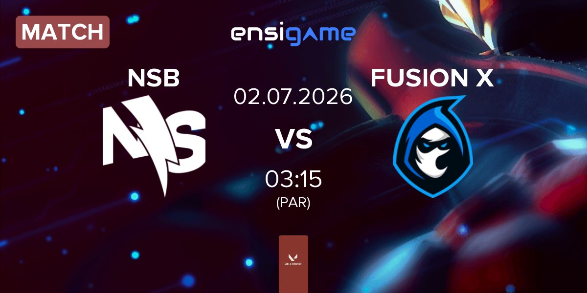 Partida No Sweat Blossom NSB vs FUSION X | 02.07