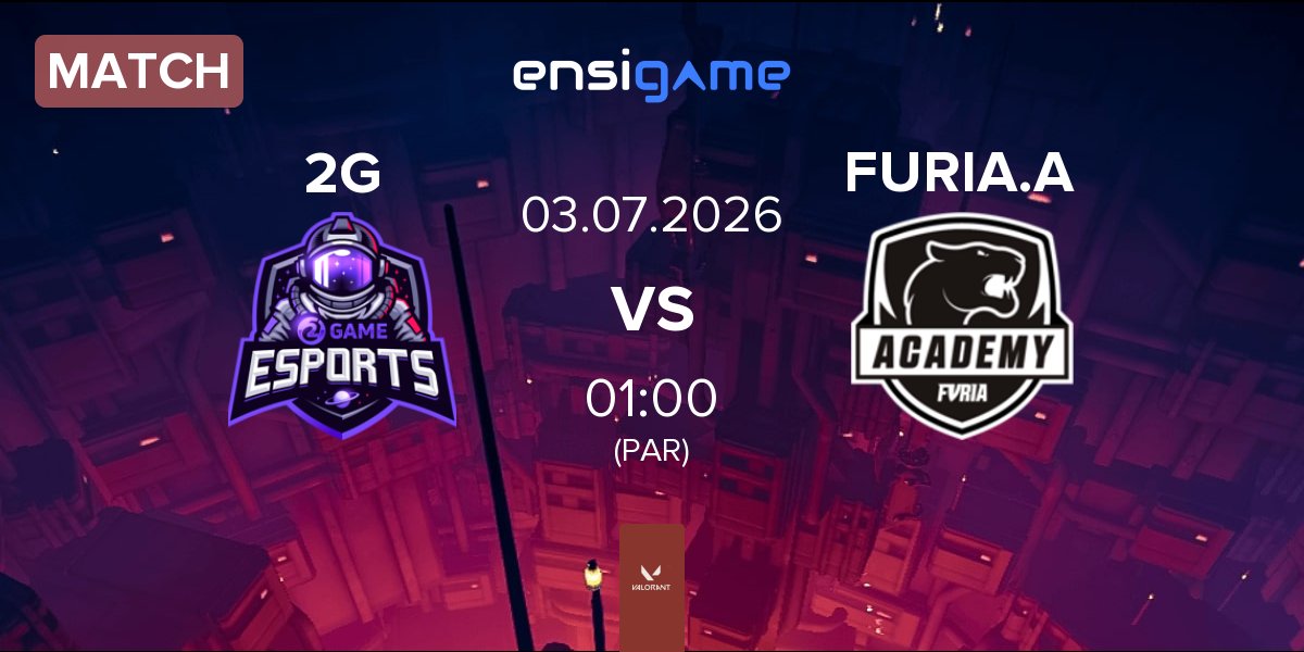 Match 2GAME Esports 2G vs FURIA Academy FURIA.A | 02.07