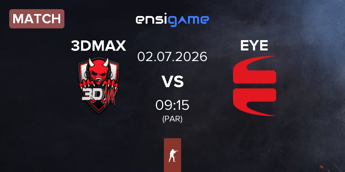 Match 3DMAX vs EYEBALLERS EYE | 02.07