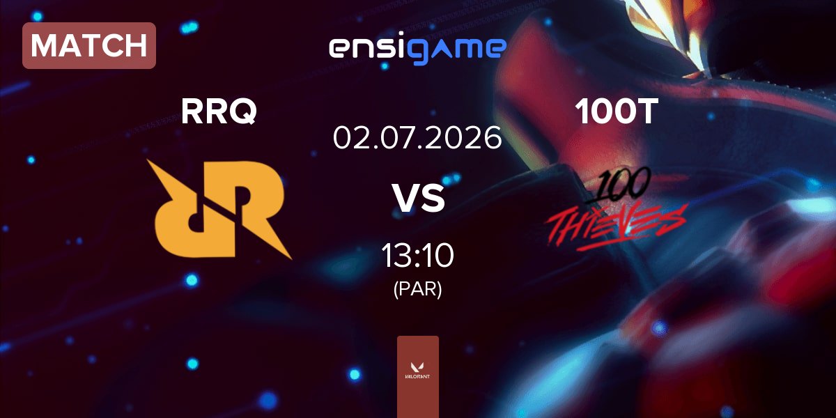 Match Rex Regum Qeon RRQ vs 100 Thieves 100T | 02.07