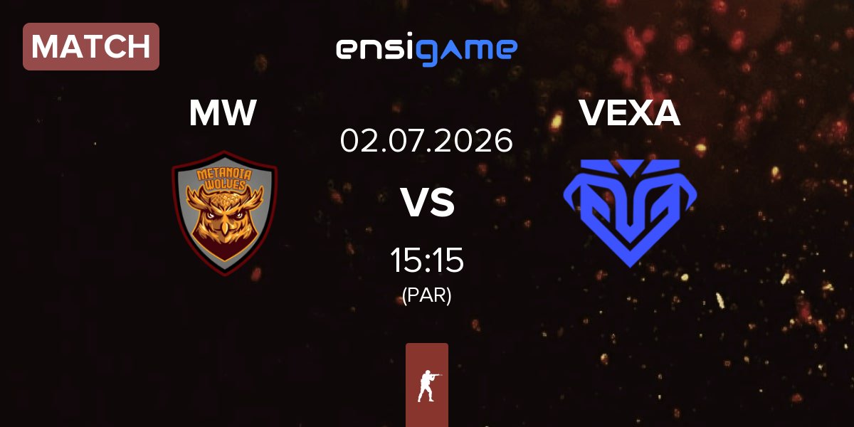 Partida Metanoia Wolves MW vs VEXA | 02.07