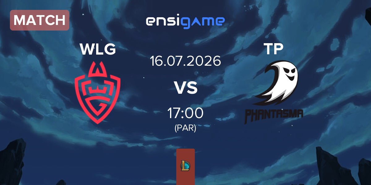 Match WLGaming Esports WLG vs Team Phantasma TP | 16.07