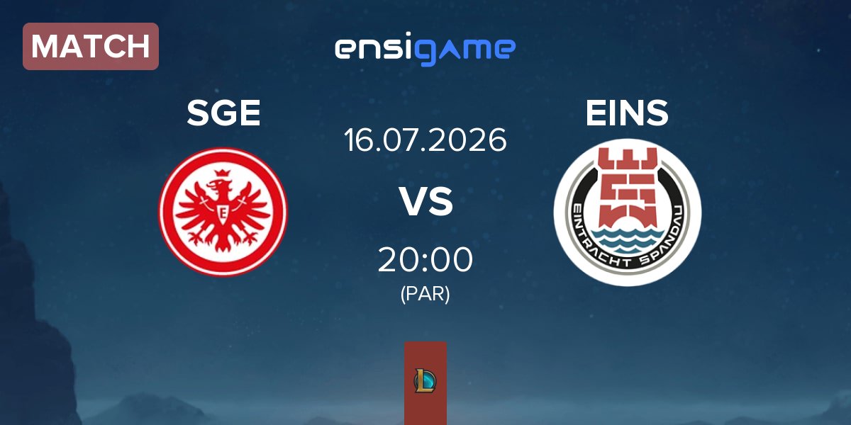 Partida Eintracht Frankfurt SGE vs Eintracht Spandau EINS | 16.07