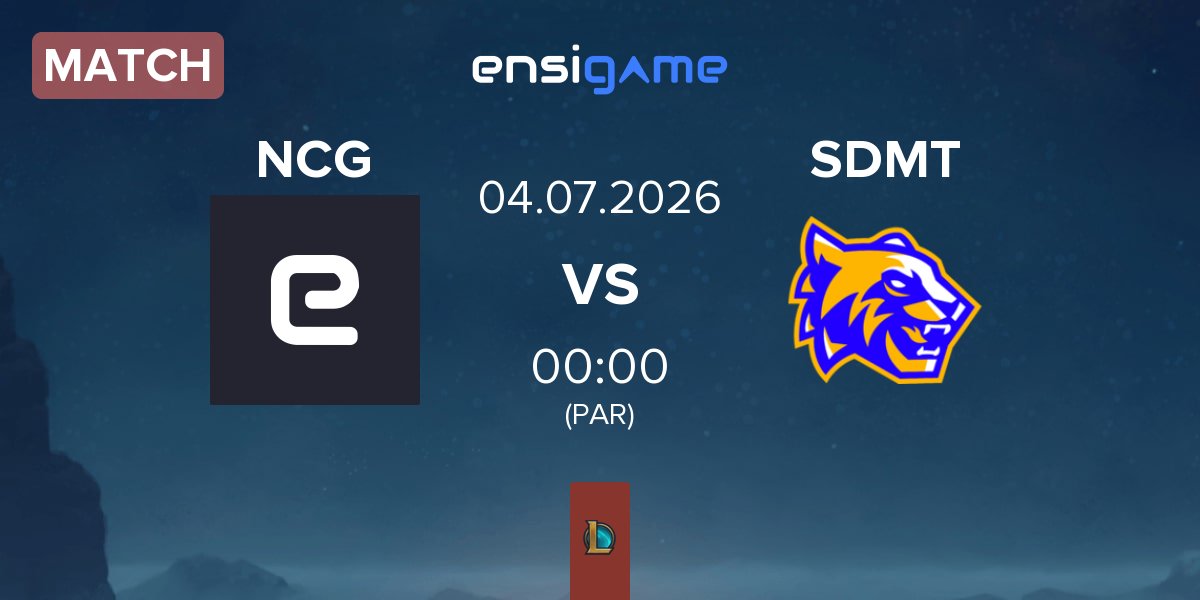 Match NCG Esports NCG vs SDM Tigres SDM | 04.07