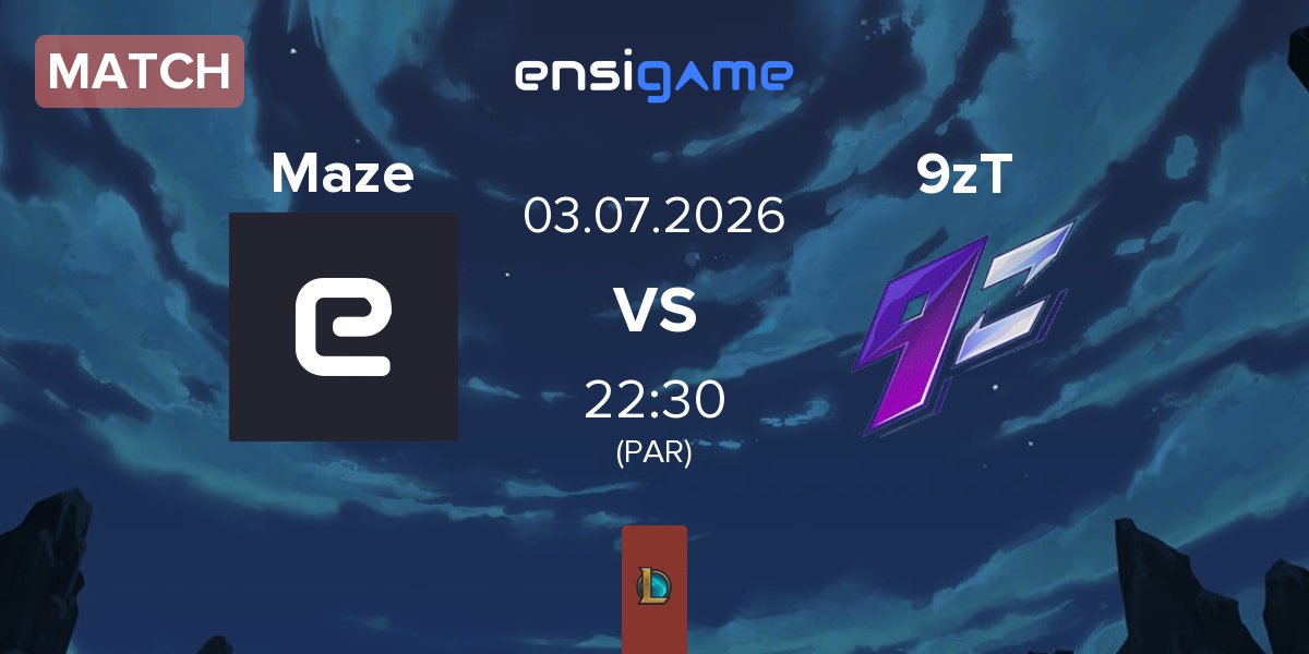 Match Maze Gaming MAZ vs 9z Team 9ZG | 03.07