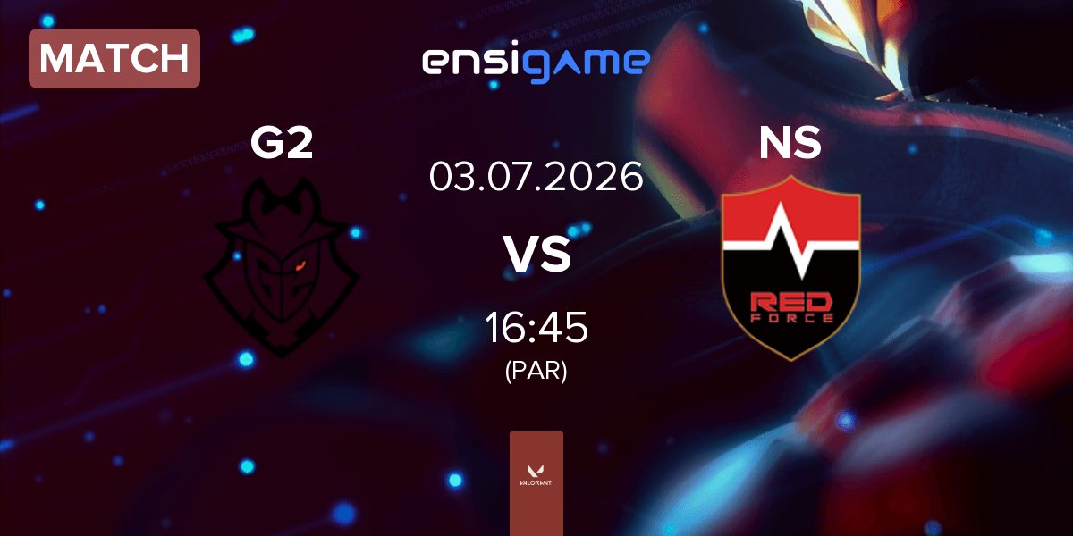 Partida G2 Esports G2 vs Nongshim RedForce NS | 03.07