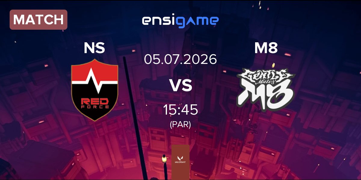 Match Nongshim RedForce NS vs Gentle Mates M8 | 05.07
