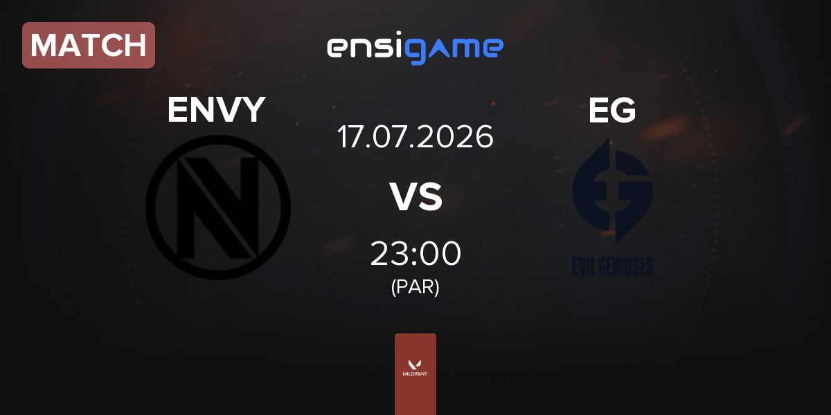 Match Team Envy ENVY vs Evil Geniuses EG | 17.07