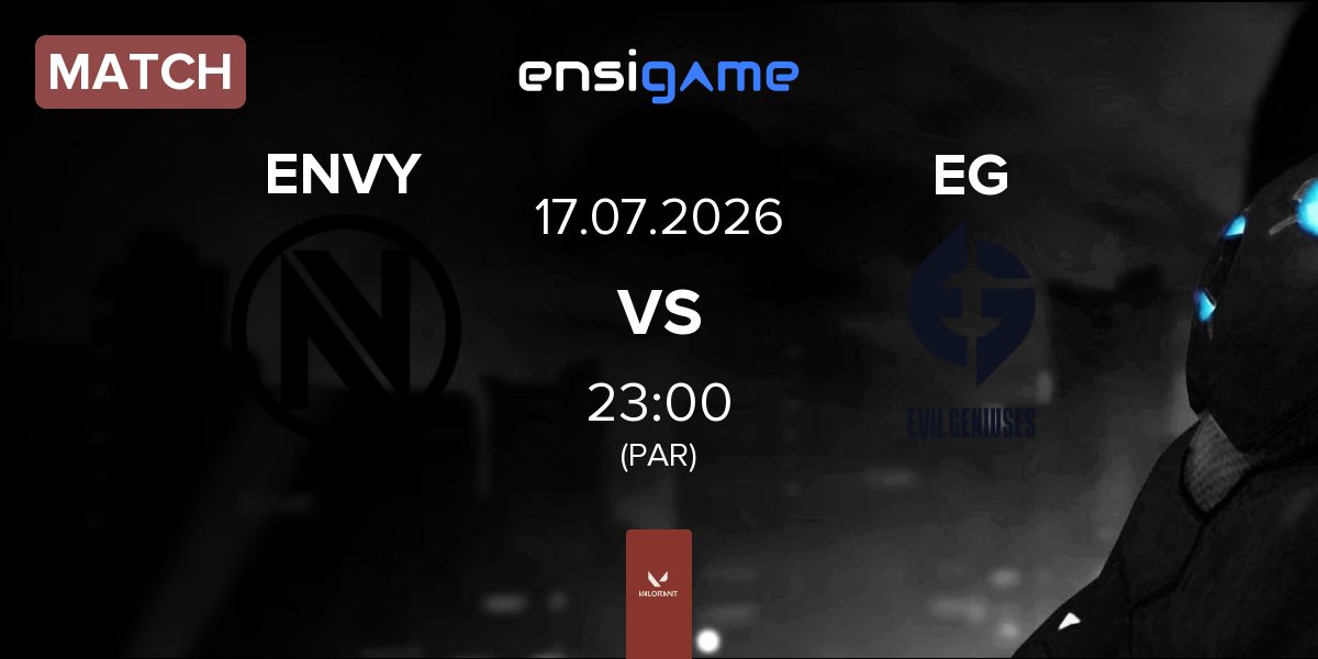 Match Team Envy ENVY vs Evil Geniuses EG | 17.07