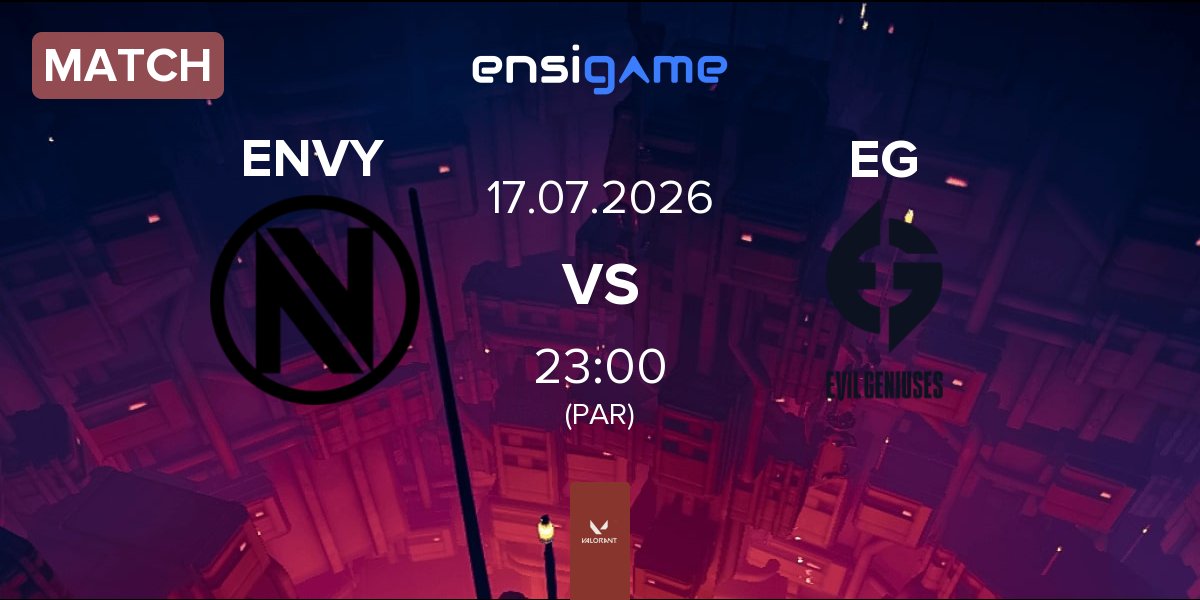 Match Team Envy ENVY vs Evil Geniuses EG | 17.07