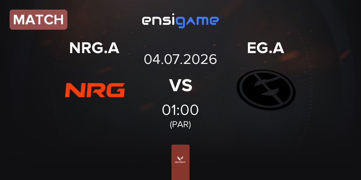 Match NRG Academy NRG.A vs Evil Geniuses Academy EG.A | 04.07