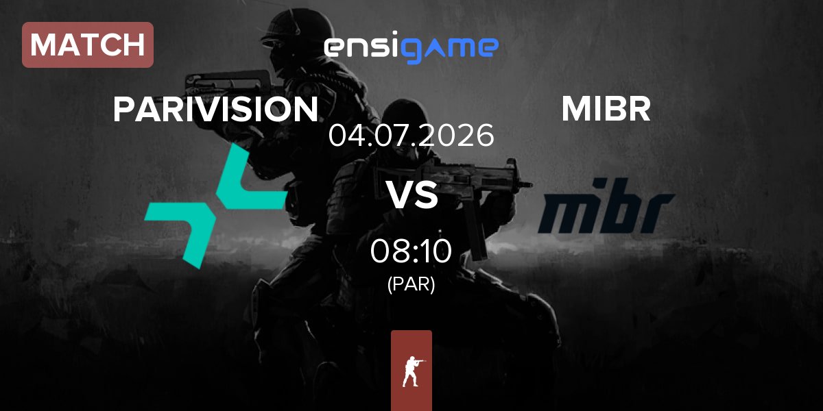 Match PARIVISION vs Made in Brazil MIBR | 04.07