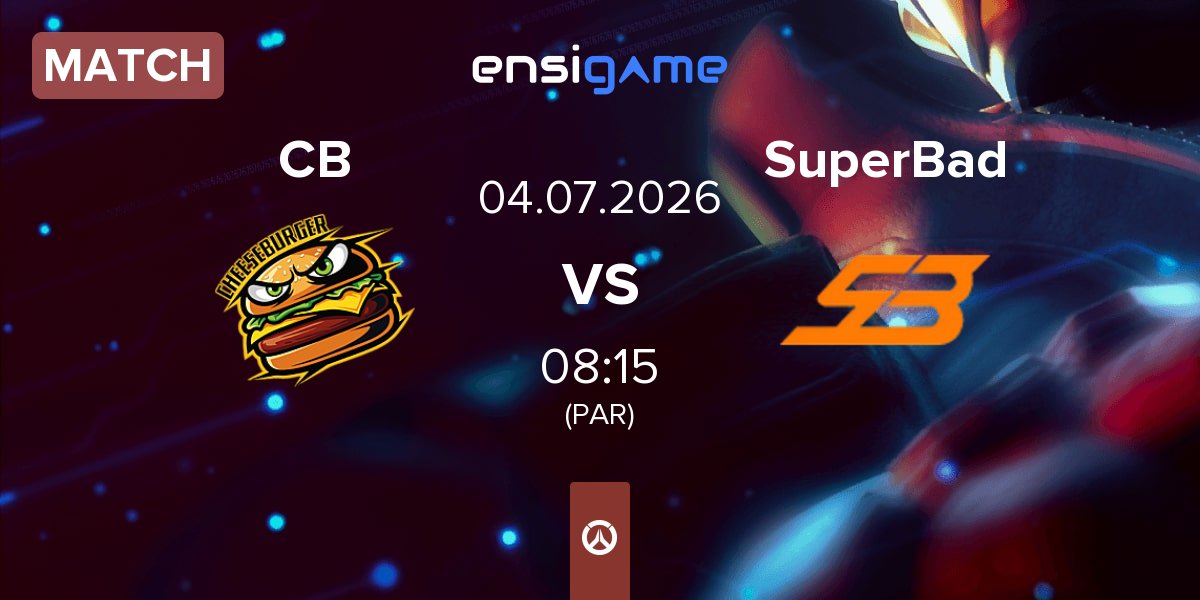 Match Cheeseburger CB vs SuperBad | 04.07